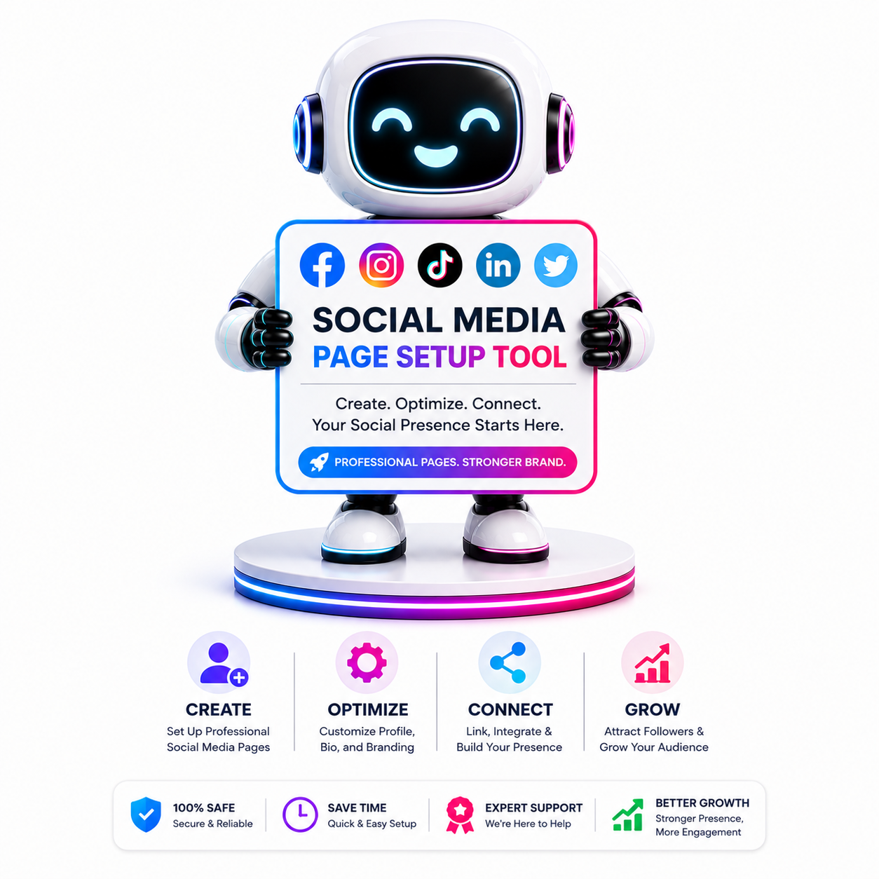 Social Media Setup Tool